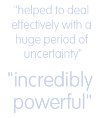 Two key phrases from this page of client comments